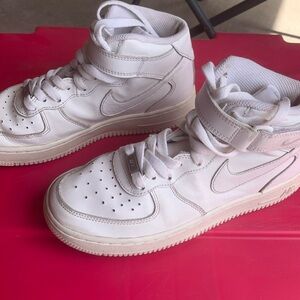 • White Nike Shoes •